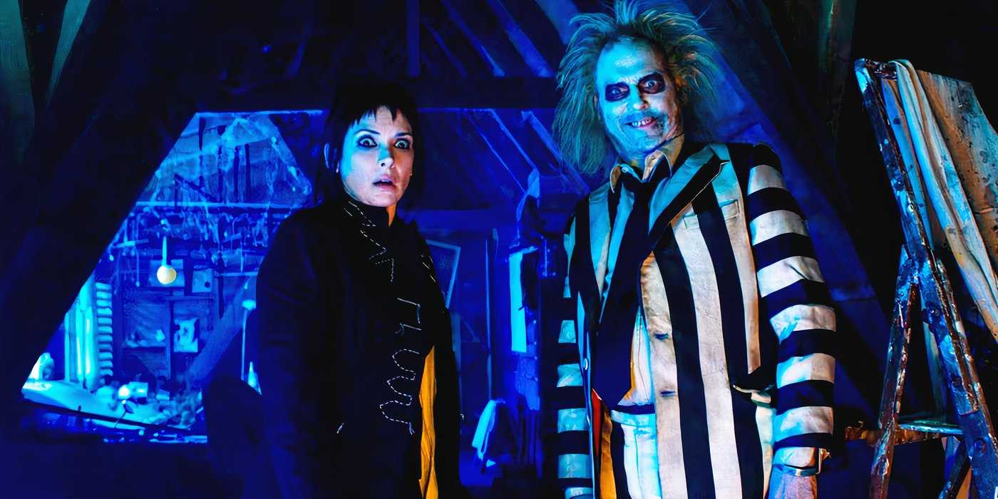 Why Lydia Deetz's Wedding Dresses Are Red In Both Beetlejuice Movies Why Lydia Deetz's Wedding Dresses Are Red In Both Beetlejuice Movies