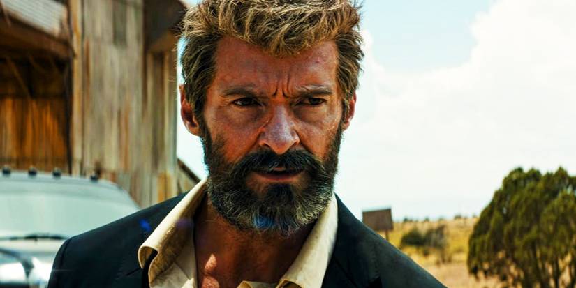Wolverine no México em Logan de 2017 olhando para fora da tela