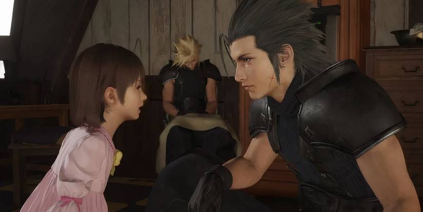 Zack & Marlene talk in Final Fantasy 7 Rebirth
