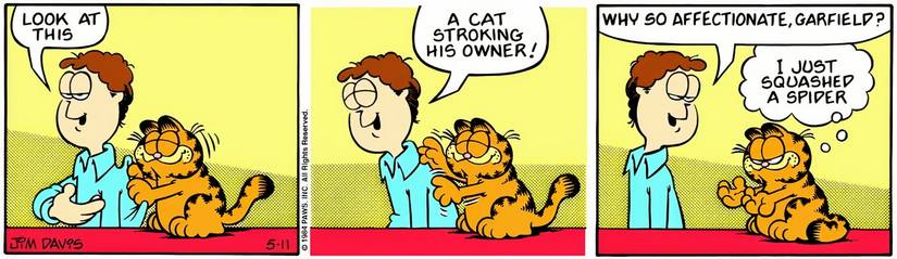 10 Garfield Comics That Showed His Softer Side (Against His Will)
