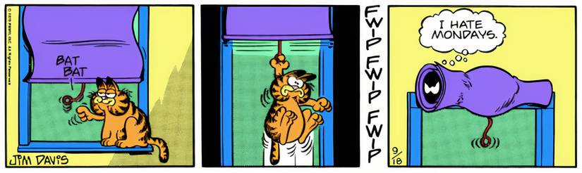 10 Funniest Garfield Comics About Hating Mondays (That We Didn't ...