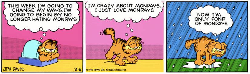 10 Funniest Garfield Comics About Hating Mondays (That We Didn't ...