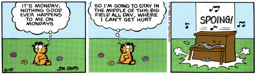 10 Funniest Garfield Comics About Hating Mondays (That We Didn't ...