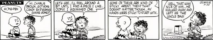 Peanuts' Pig-Pen Just Turned 70 - 10 Hilarious Comic from His First Month