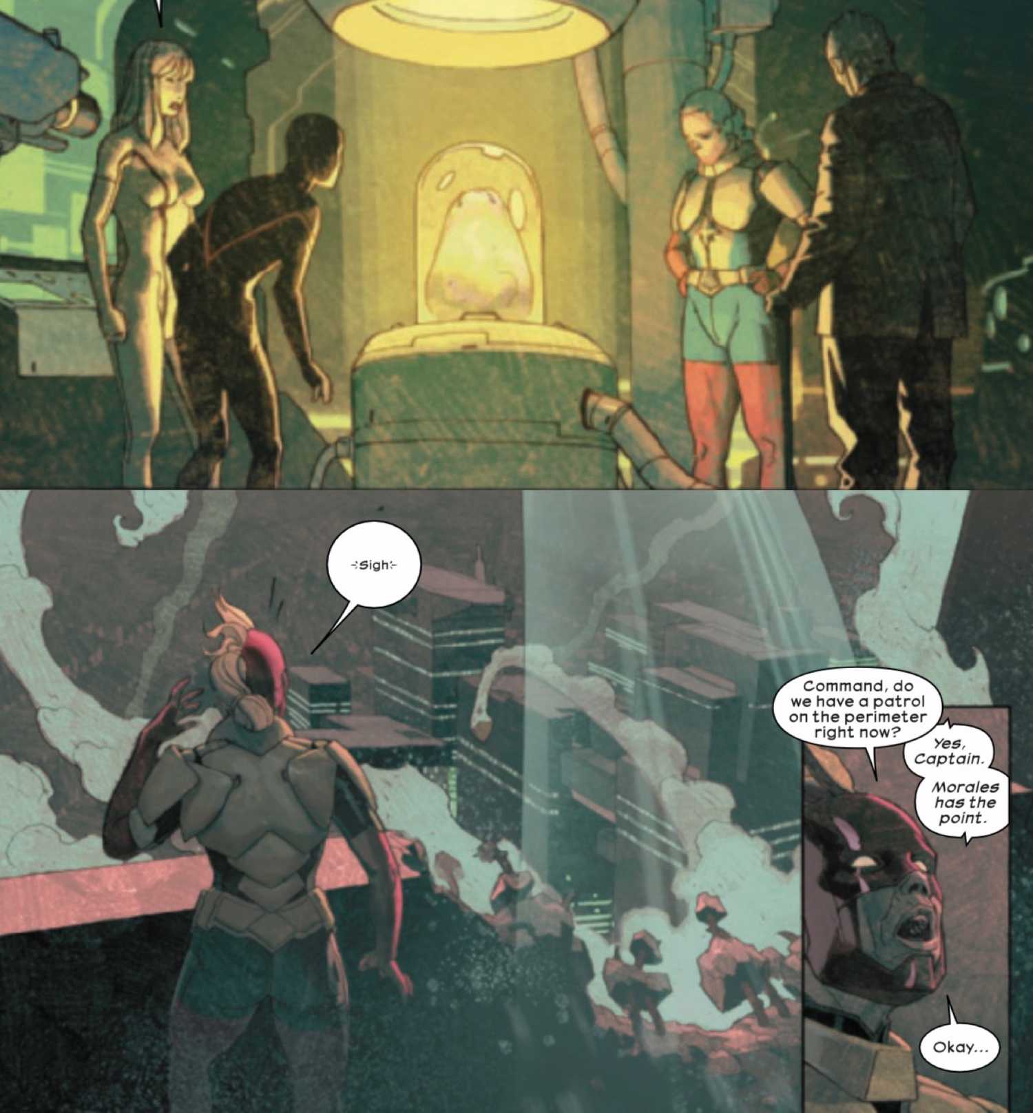 Captain Marvel Gets New Costume as Leader of the Darkest Avengers ...