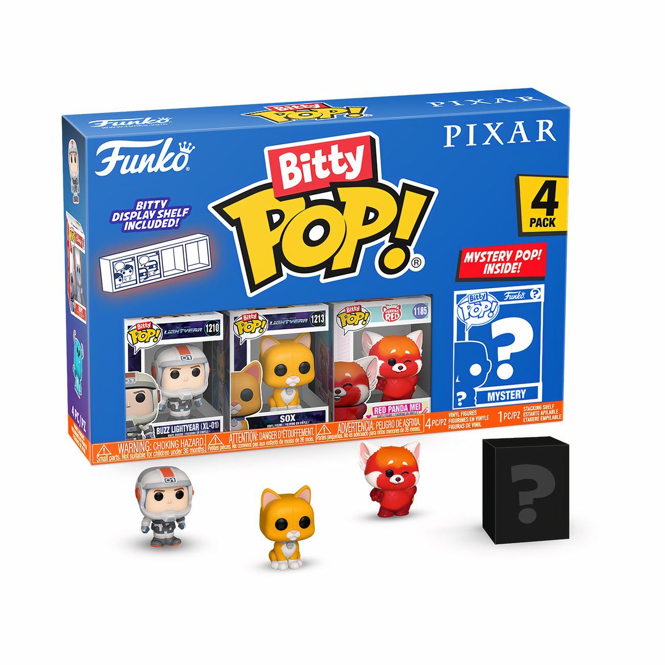 Funko Celebrates Pixar Hits With New Bitty POP! Four-Packs