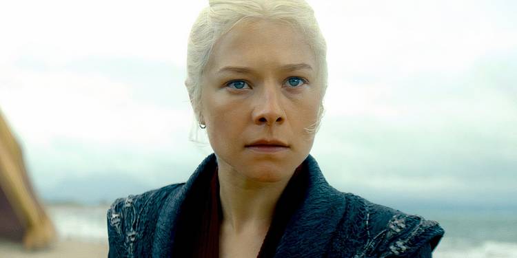 Rhaenyra Targaryen Looking Intense in House of the Dragon Season 2