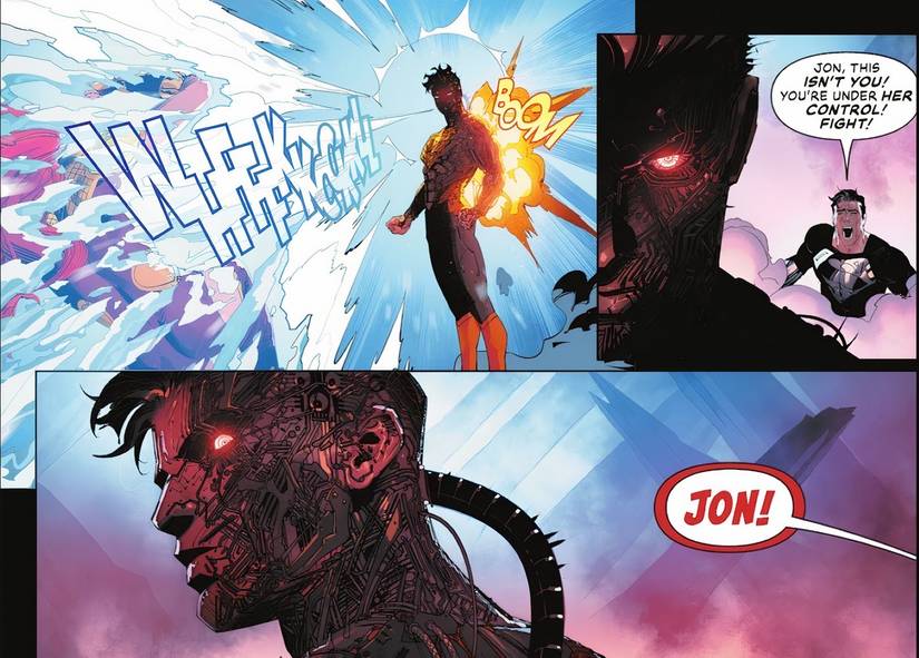 Absoloute Riddle Cyborg DC Reveals Jon Kent's Ultimate Form, Transforming Him Into Superman's ...