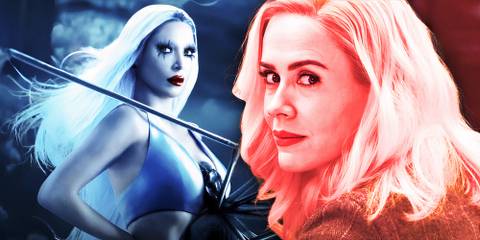 American Horror Story Kim Kardashian as Siobhan and Sarah Paulson in Ocean's 8