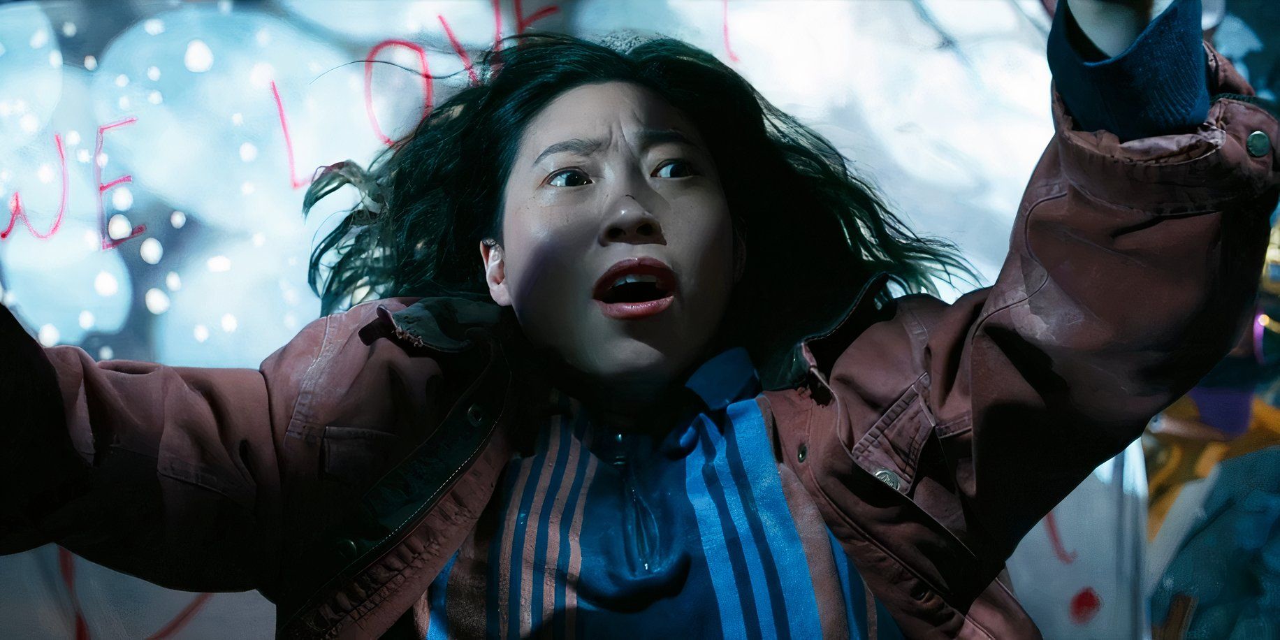 Awkwafina as Katie in Jackpot