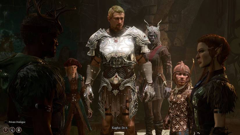 Baldurs Gate 3 Gameplay - Using friends spell in dialogues