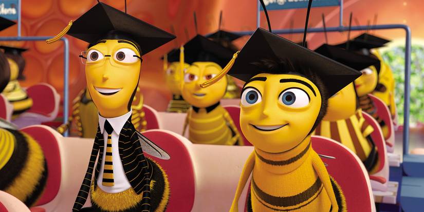 Barry Bee Benson em sua formatura em Bee Movie (2007)