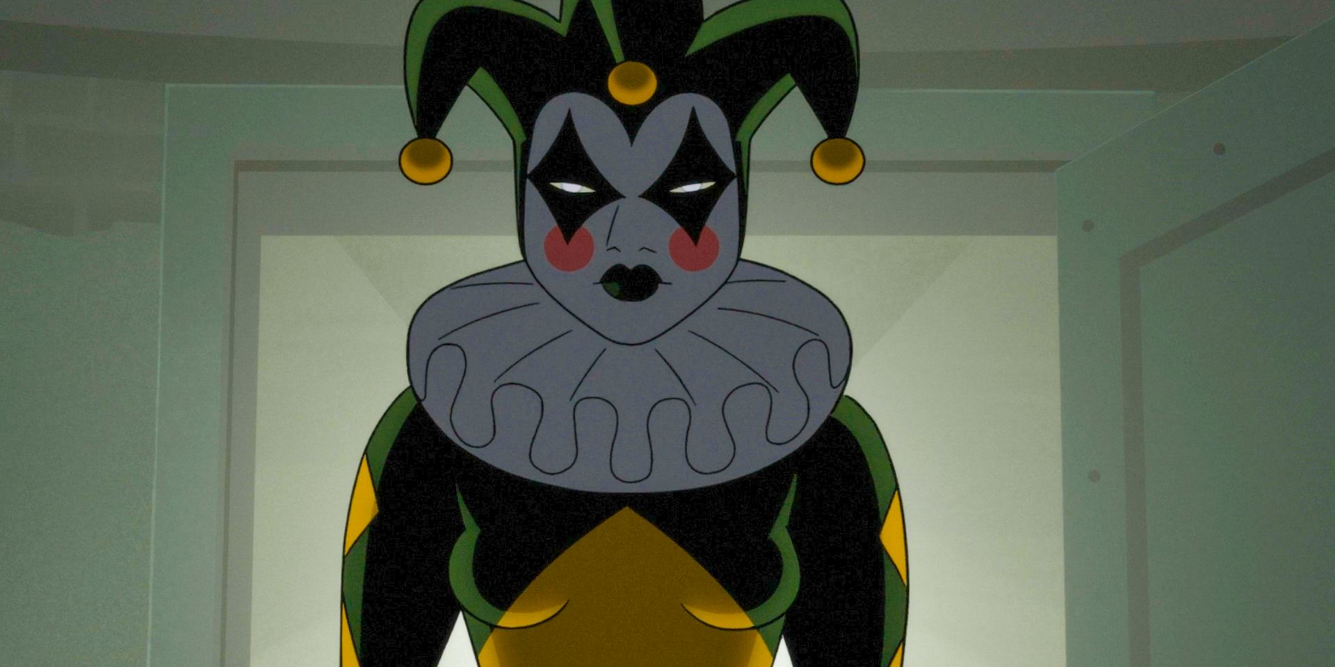 Harley Quinn close up in Batman: Caped Crusader Season 1