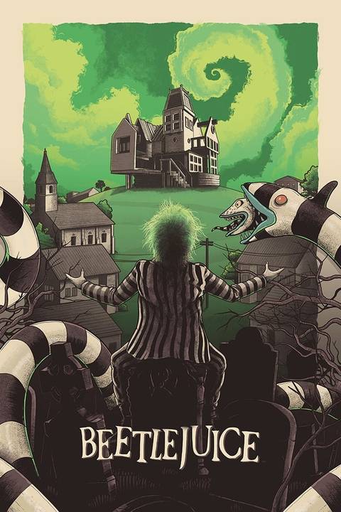 Beetlejuice Characters Are Transformed In A Creepy 3D Animation Style