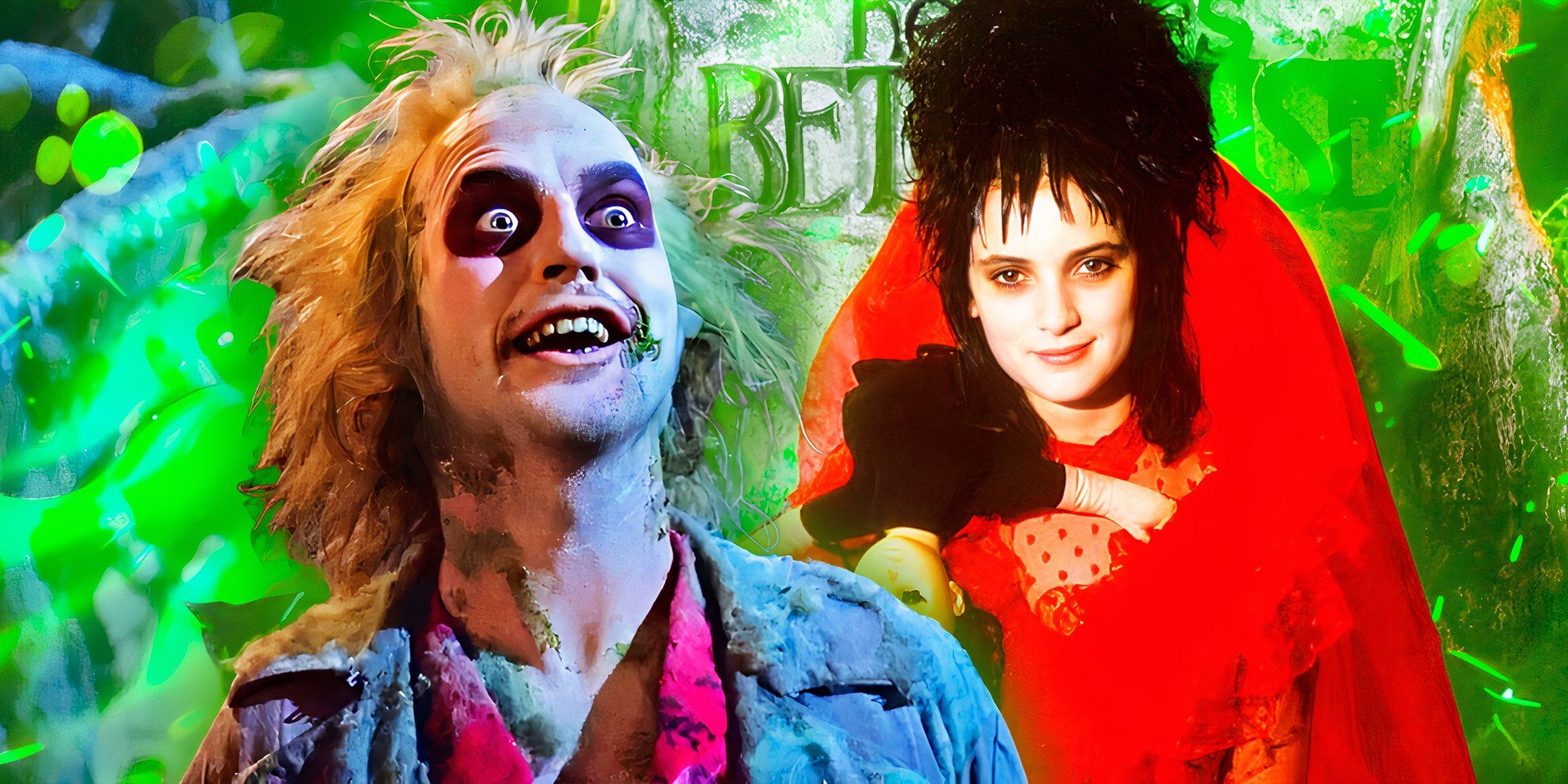 La verdadera razón por la que los vestidos de novia de Lydia Deetz son rojos en las películas de Beetlejuice