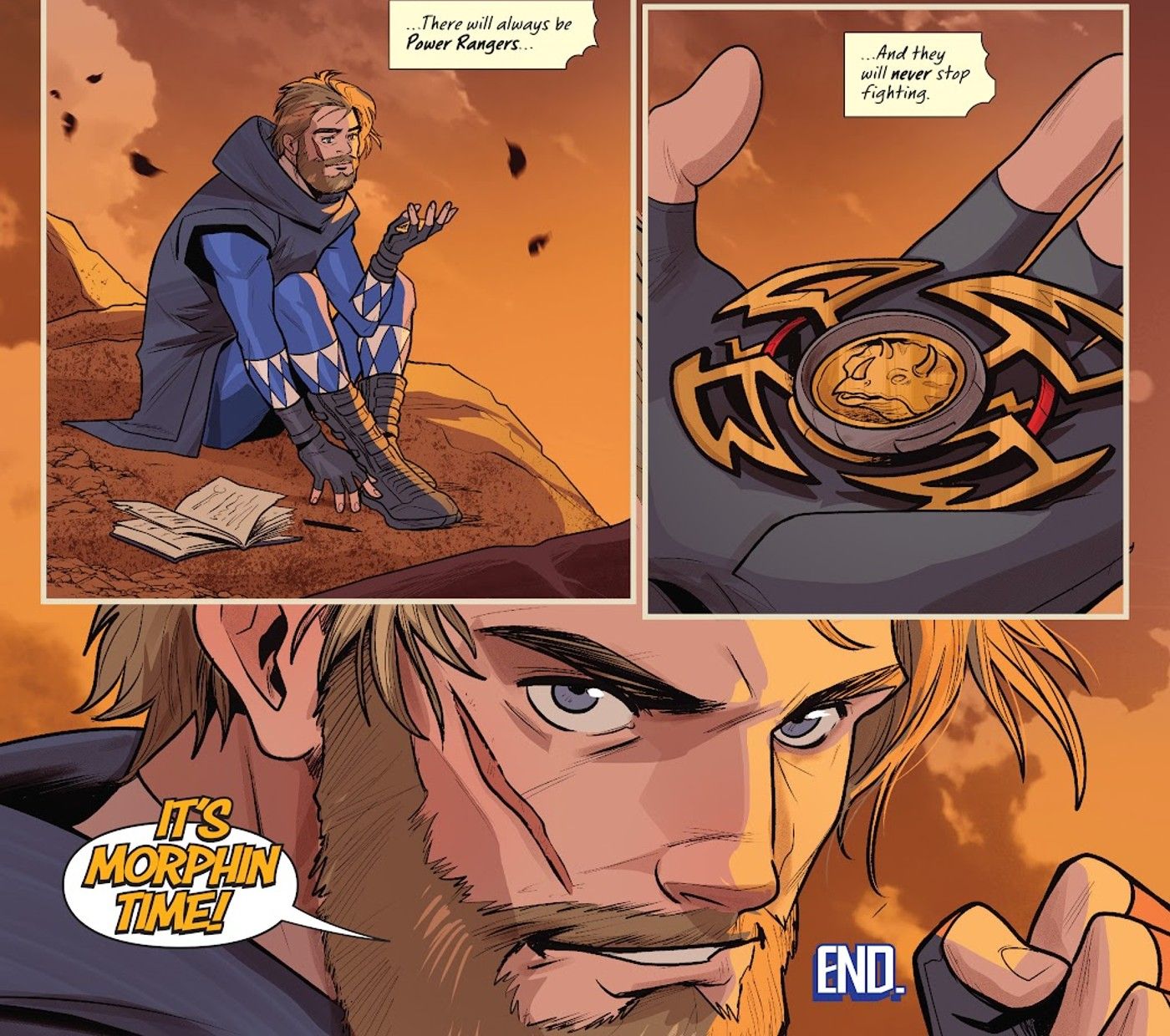 Power Rangers Reveals the Badass Final Fate of Original Blue Ranger ...