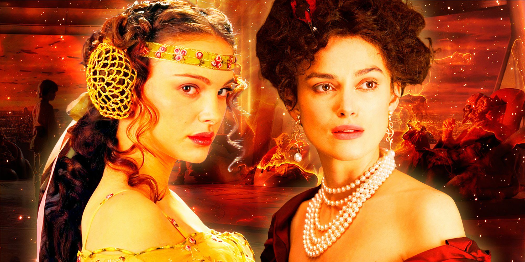 No, Natalie Portman \u0026 Keira Knightley Aren't Related — But Their  Resemblance Did Get Knightley Cast In The Star Wars Franchise, image size:2000x1000