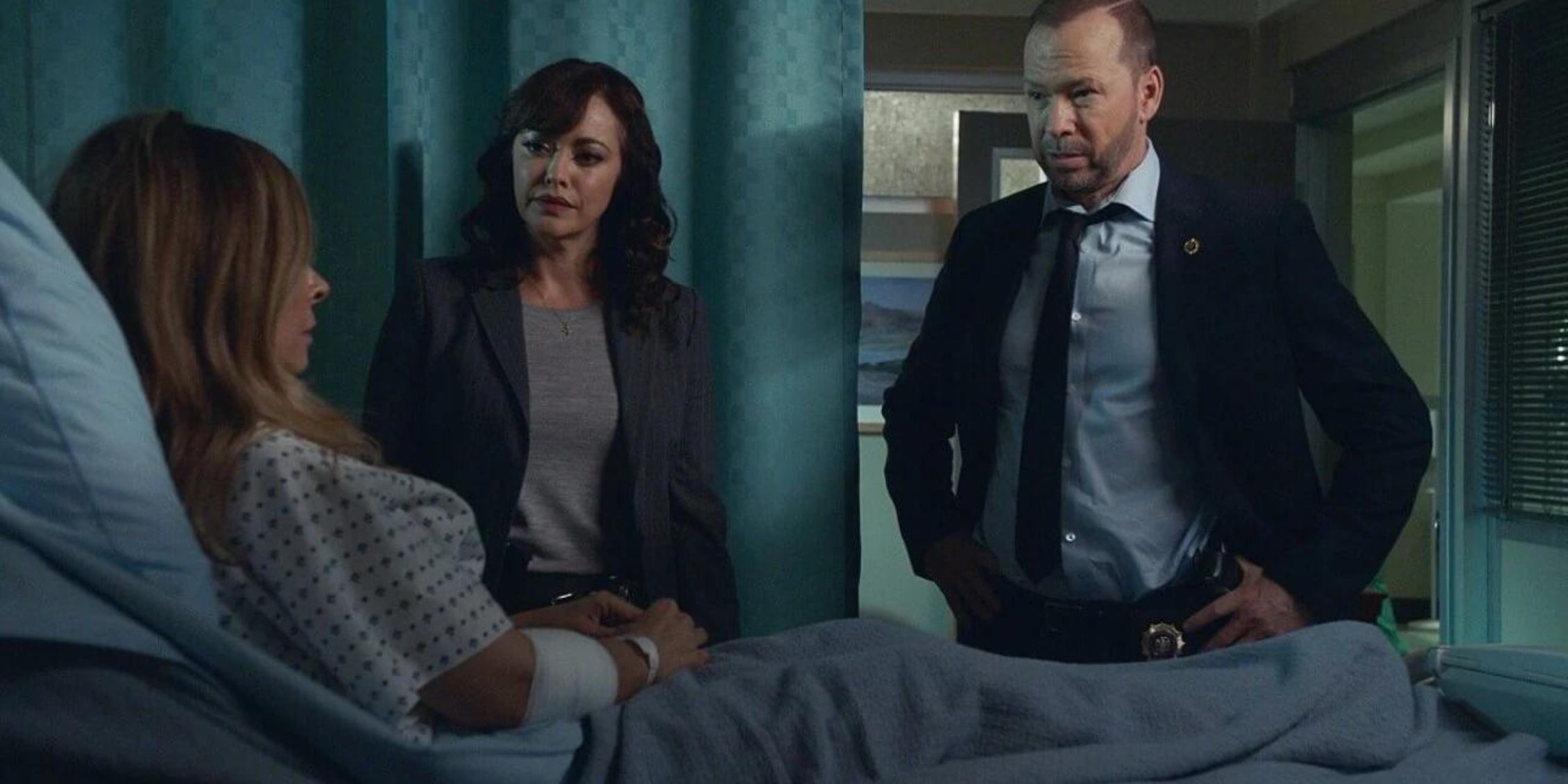 Blue Bloods Danny and Baez visit Maggie In the hospital