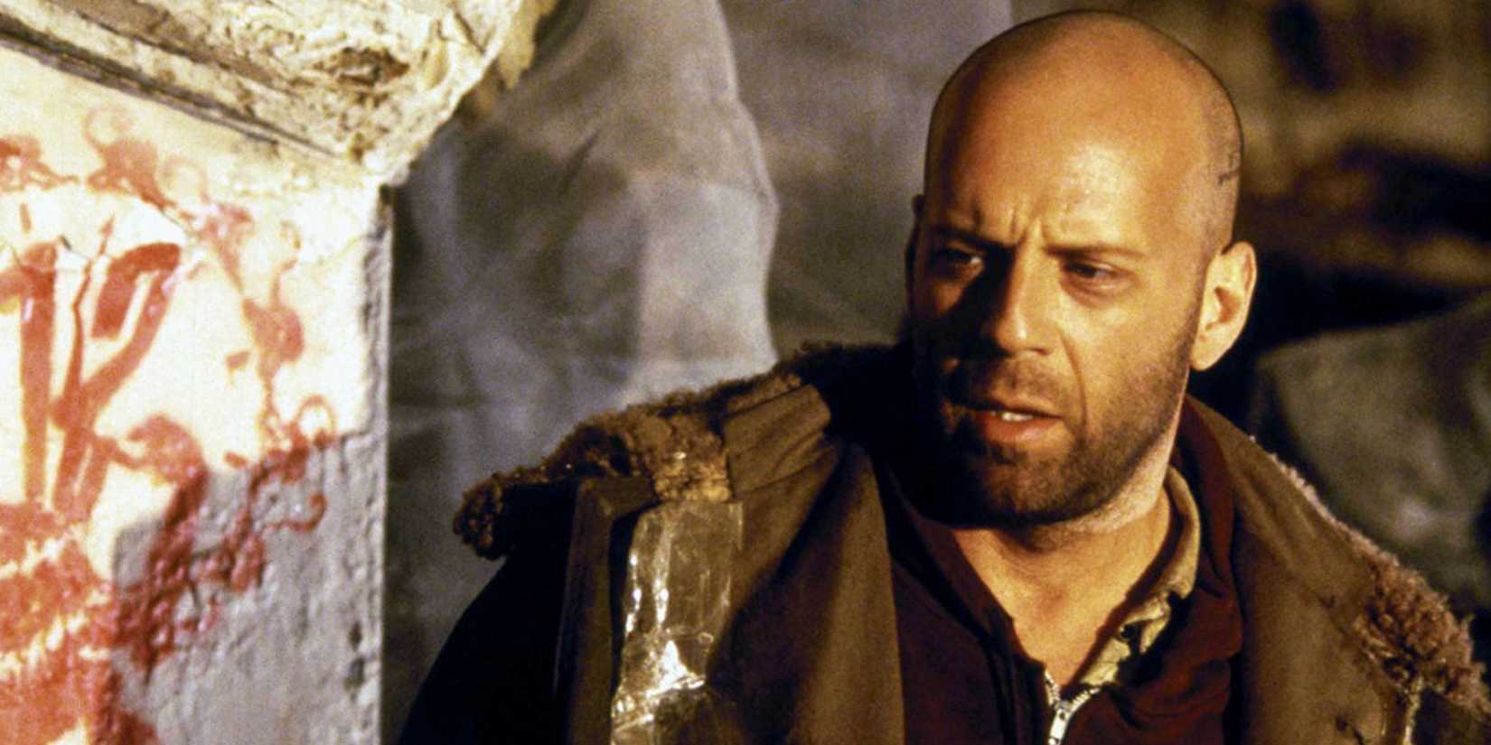 UnVistazoAlAcervo 🎞️ En diciembre de 1995 se realizó la premier de la  película 12 MONOS, dirigida por Terry Gilliam y protagonizada por Bruce  Willis y Brad Pitt. Esta obra, que mezcla la, image size:1650x825