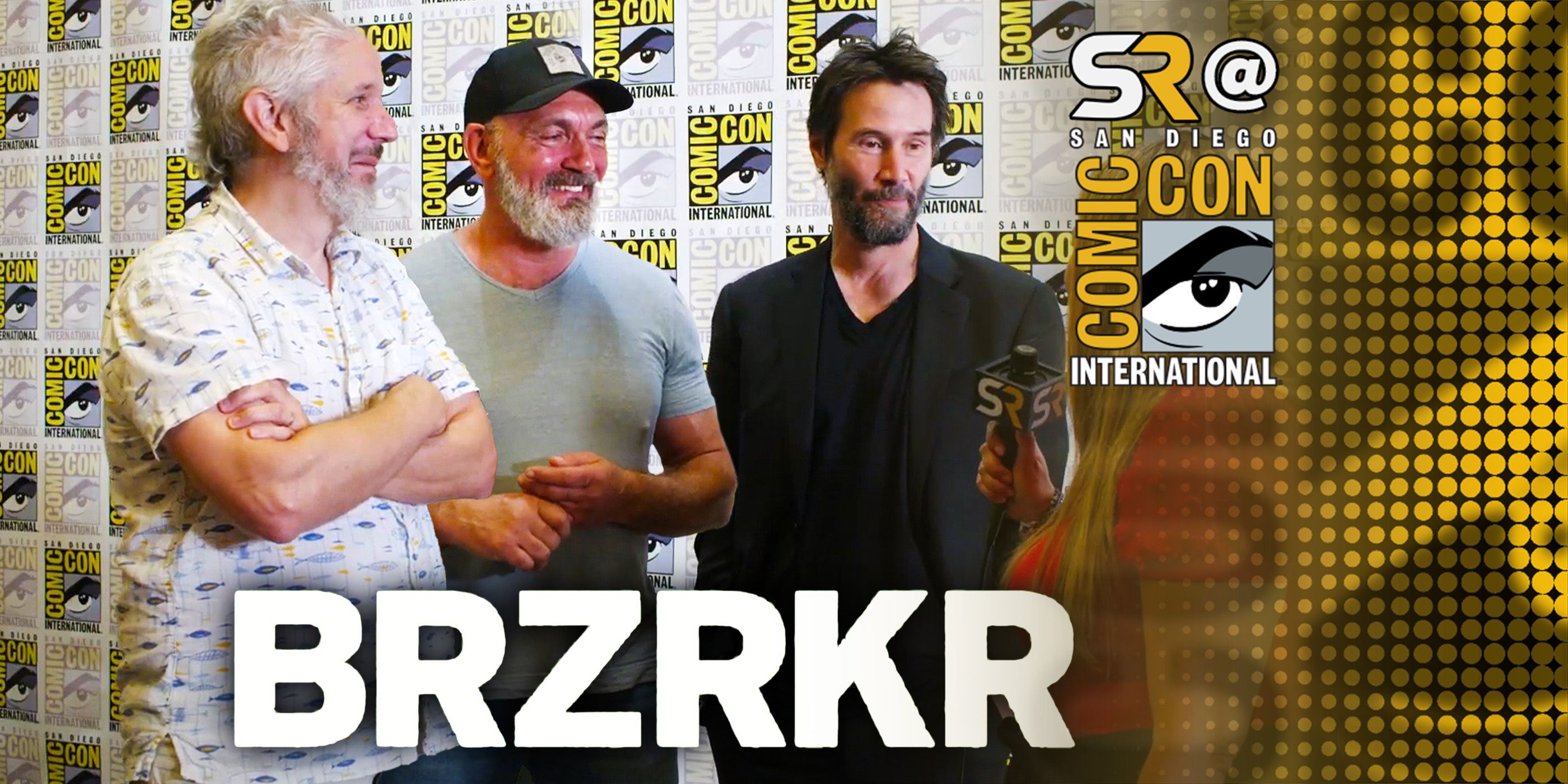 SDCC 2024: Keanu Reeves, Matt Kindt & Ron Garney Celebrate Their BRZRKR Comic Series