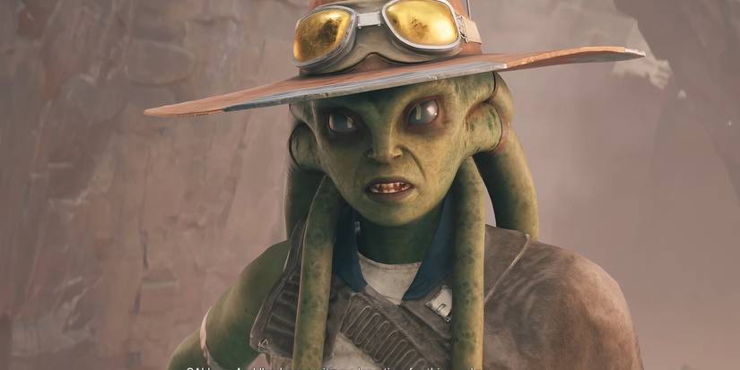 10 Best Games To Buy During Steam Spring Sale 7 Caij Vanda sneers at Cal Kestis in Star Wars Jedi: Survivor.