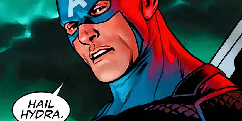 Captain America greets Hydra in Marvel Comics