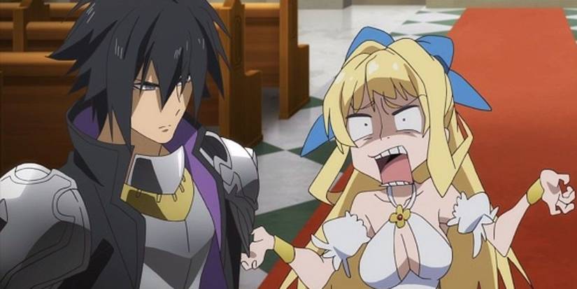 Cautious Hero screencap of the two main characters