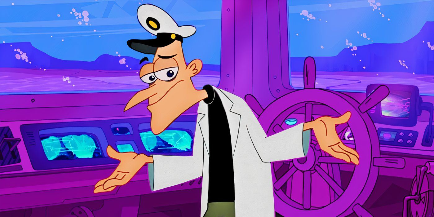 Dan Povenmire as Doofenshmirtz from Phineas and Ferb in a submarine custom image