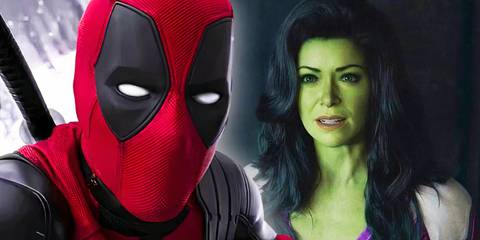 Deadpool and She-Hulk breaking the fourth wall in the MCU