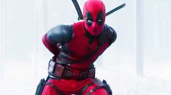 Deadpool dancing in the opening of Deadpool & Wolverine
