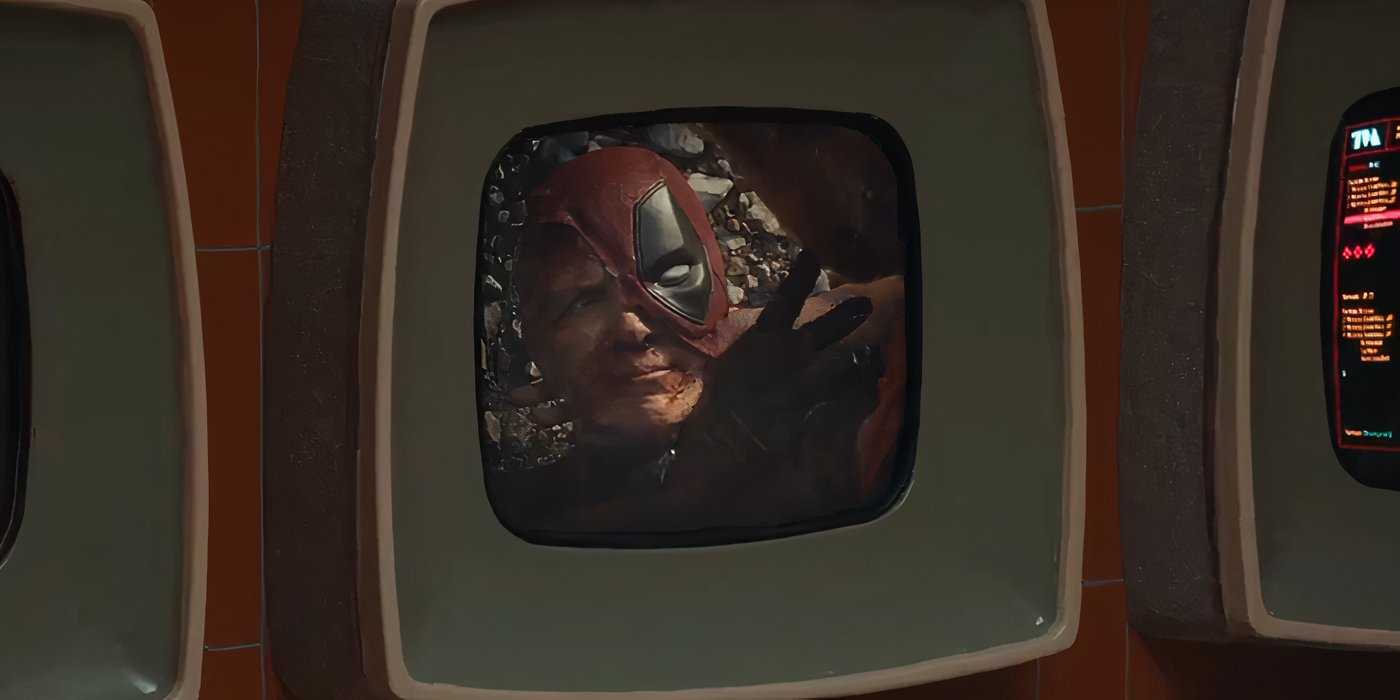 Deadpool Ripping In Half