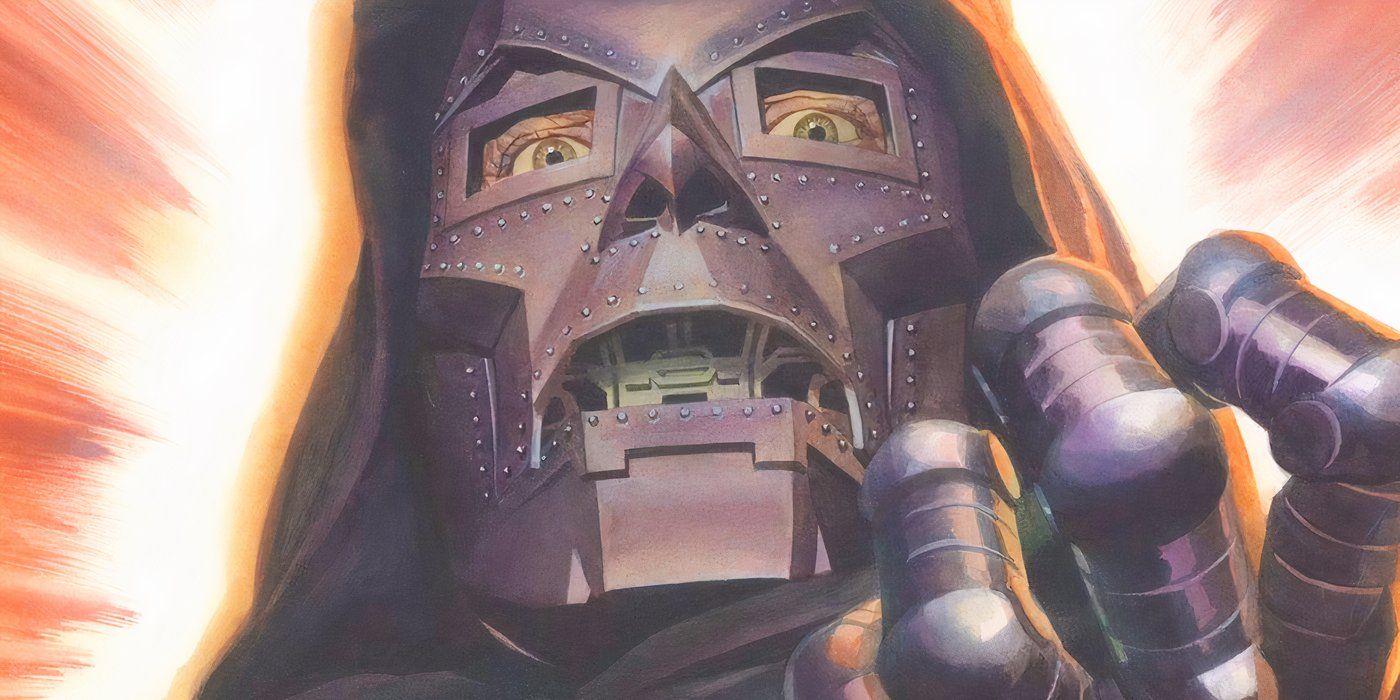 Robert Downey Jr. Wearing Doctor Doom Mask In New Marvel Art Will Haunt Your Nightmares