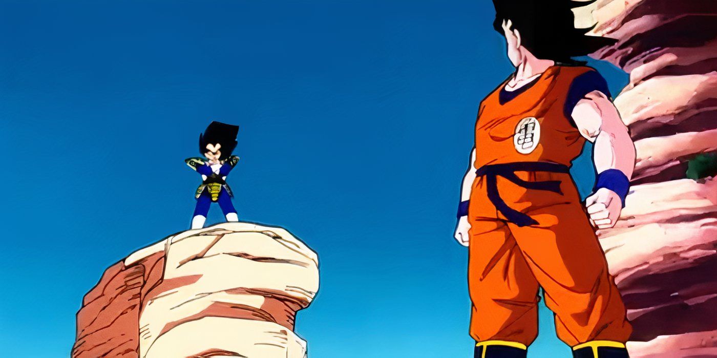 Daima le da a Goku su primera victoria oficial contra Vegeta