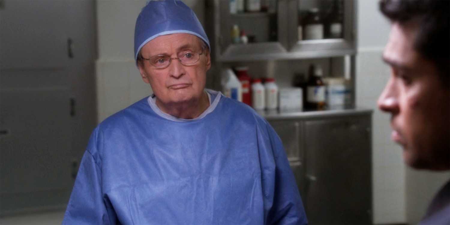 Ducky looking perplexed in NCIS autopsy