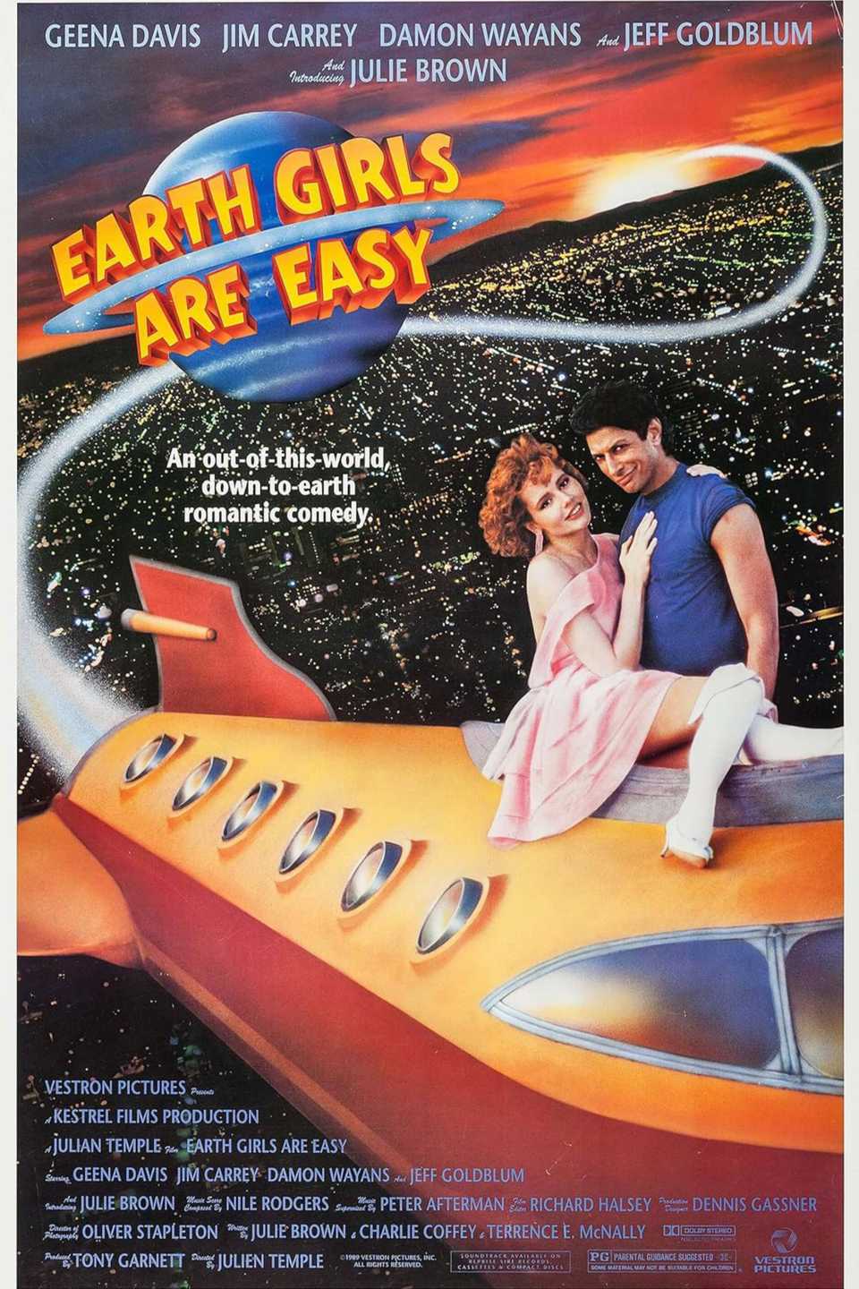 10 Near-Perfect Movie Musicals That Nobody Remembers Today 5 Earth Girls Are Easy (1989) - Poster