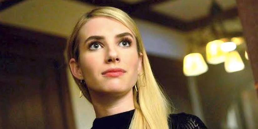 Madison Montgomery, de Emma Roberts, fica parada e encara American Horror Story Coven-1