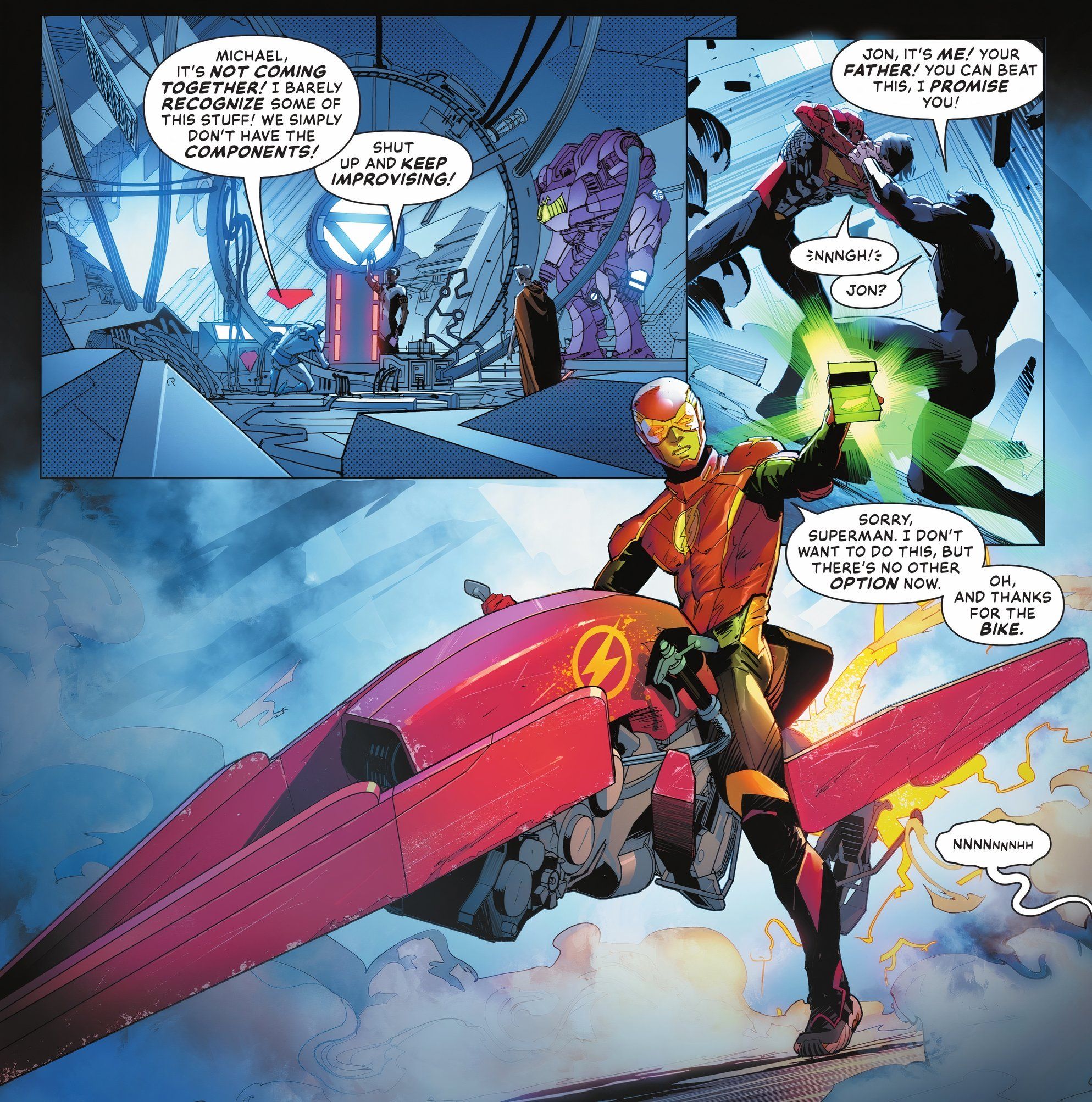 Flash Officially Replaces His Speed Powers with Super-Fast New Vehicle