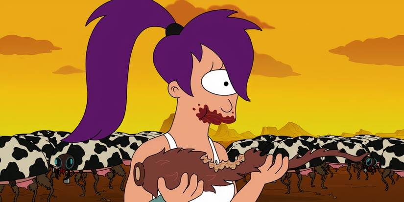 Futurama jinsiy aloqa bilan Leela