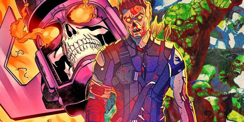 Galactus and Marvel Zombies. 