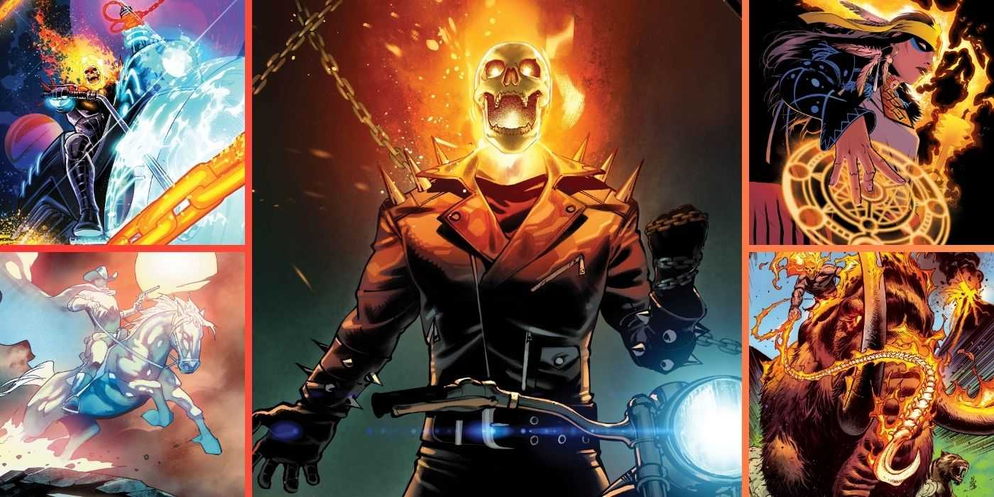 Phantom Rider Ghost Rider Ghost Rider Gets a Big Facelift as Marvel Delves Into Demonic Spirits