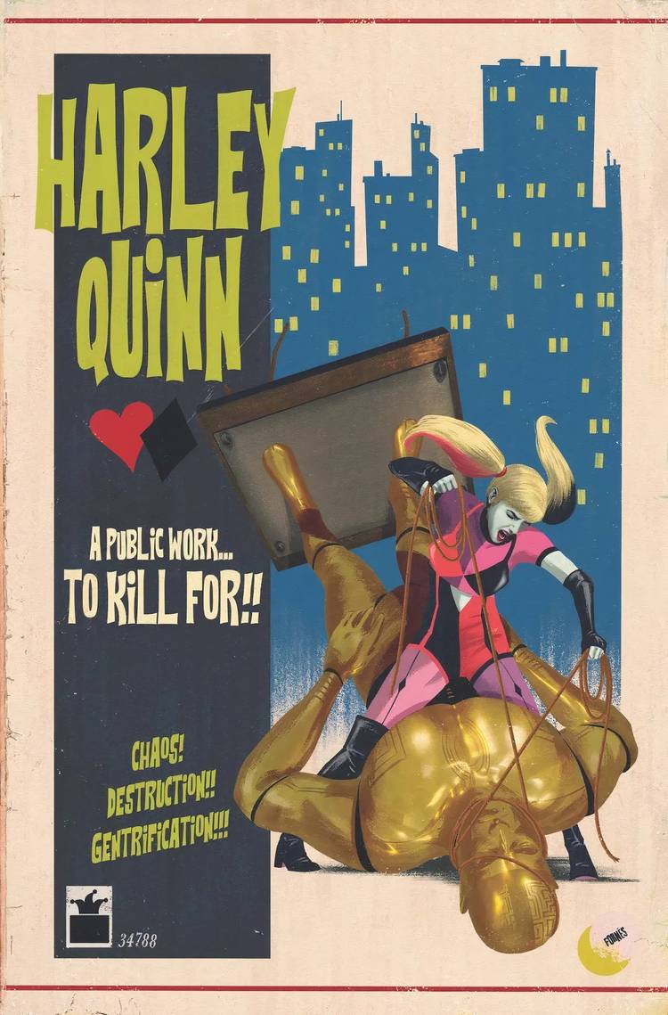 Robin Higginbottom Harley Quinn's Stylish New Redesign Gets the Perfect Pulpy Spotlight in ...