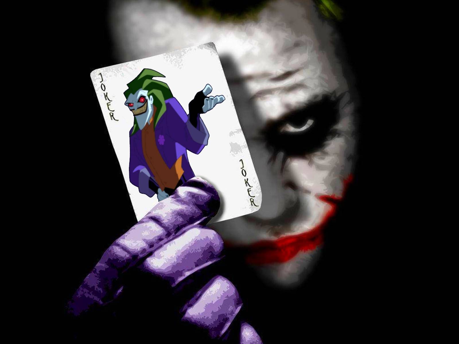 joker holding yugioh card Batman: The Dark Knight Heath Ledger is The Joker Holding Deck of Cards  Promo 8 x 10 Photo at Amazon's Entertainment Collectibles Store