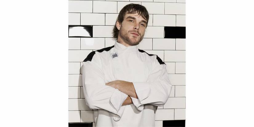 Hell's Kitchen Jonathon Plumley in front of white background