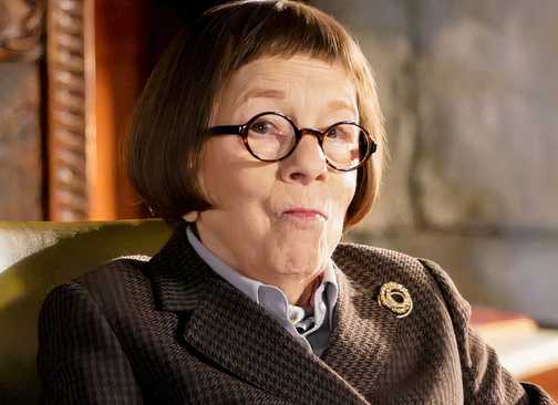 Hetty Lange (Linda Hunt) smiling smugly in NCIS Los Angeles