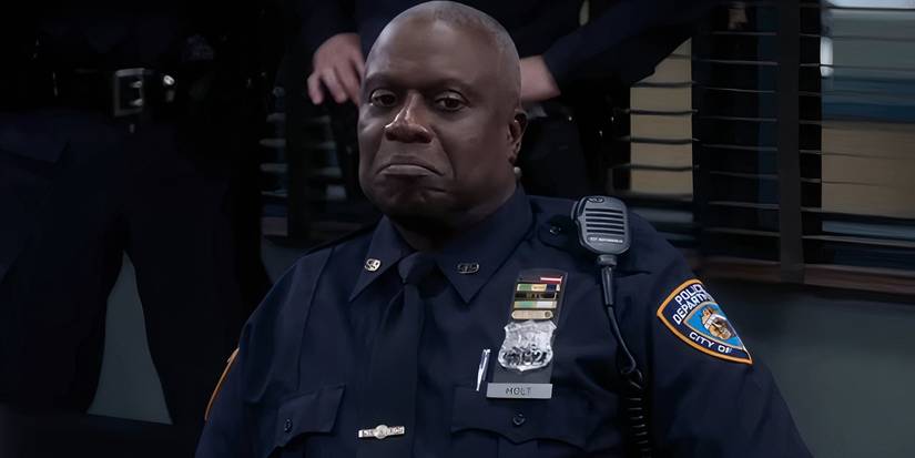 Holt (Andre Braugher) learns Wuntch is dead in Brooklyn Nine-Nine