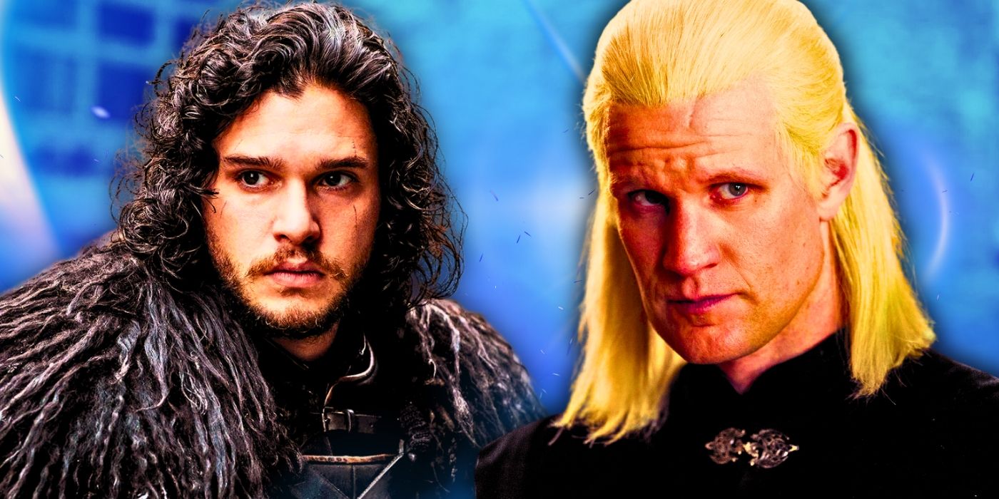 Jon Snow and Daemon Targaryen