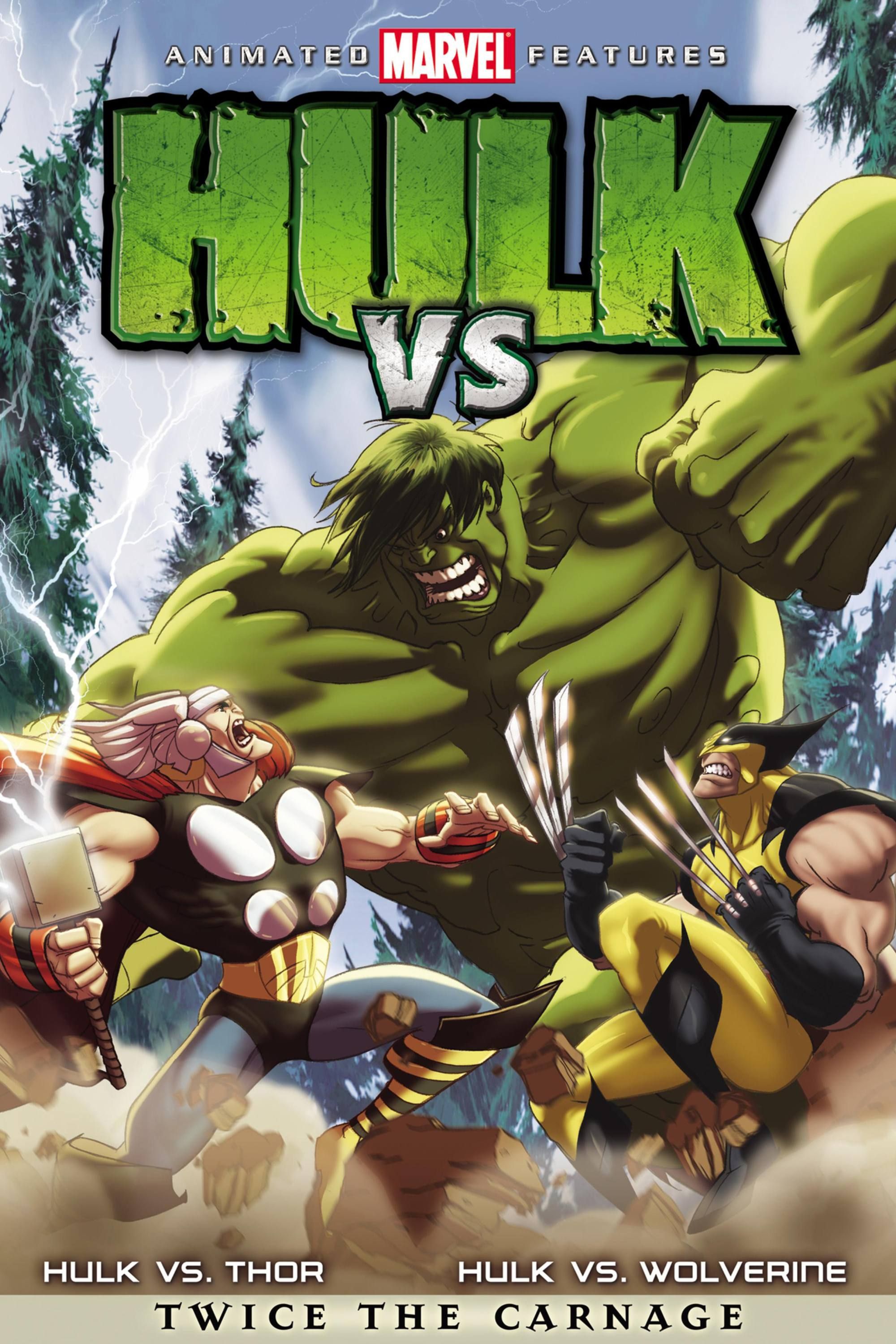 Hulk Vs. (2009) - Poster