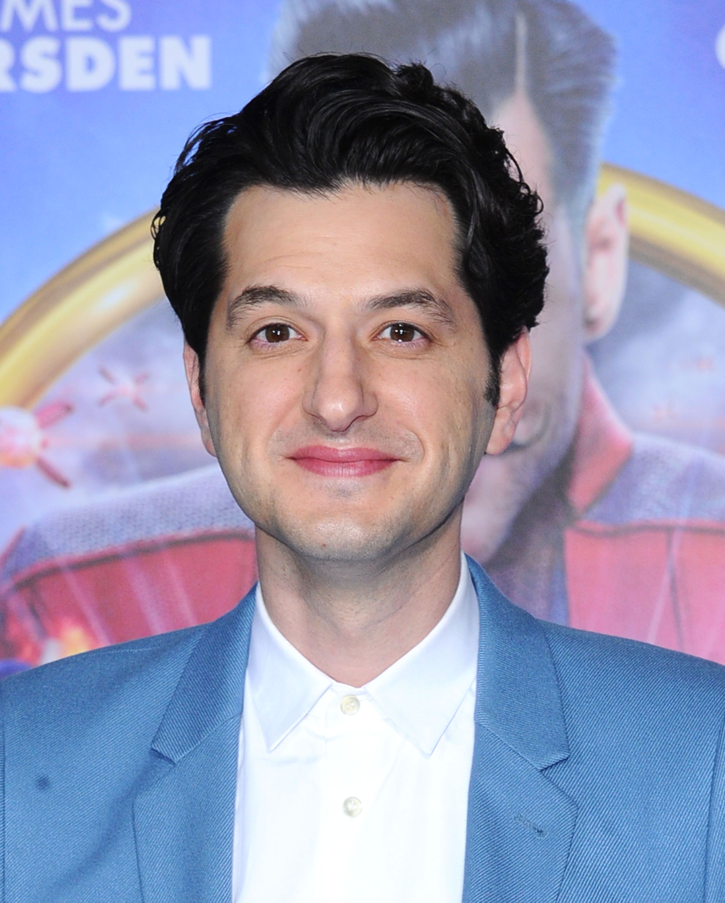 Headshot Of Ben Schwartz In The Sonic The Hedgehog Los Angeles Premiere