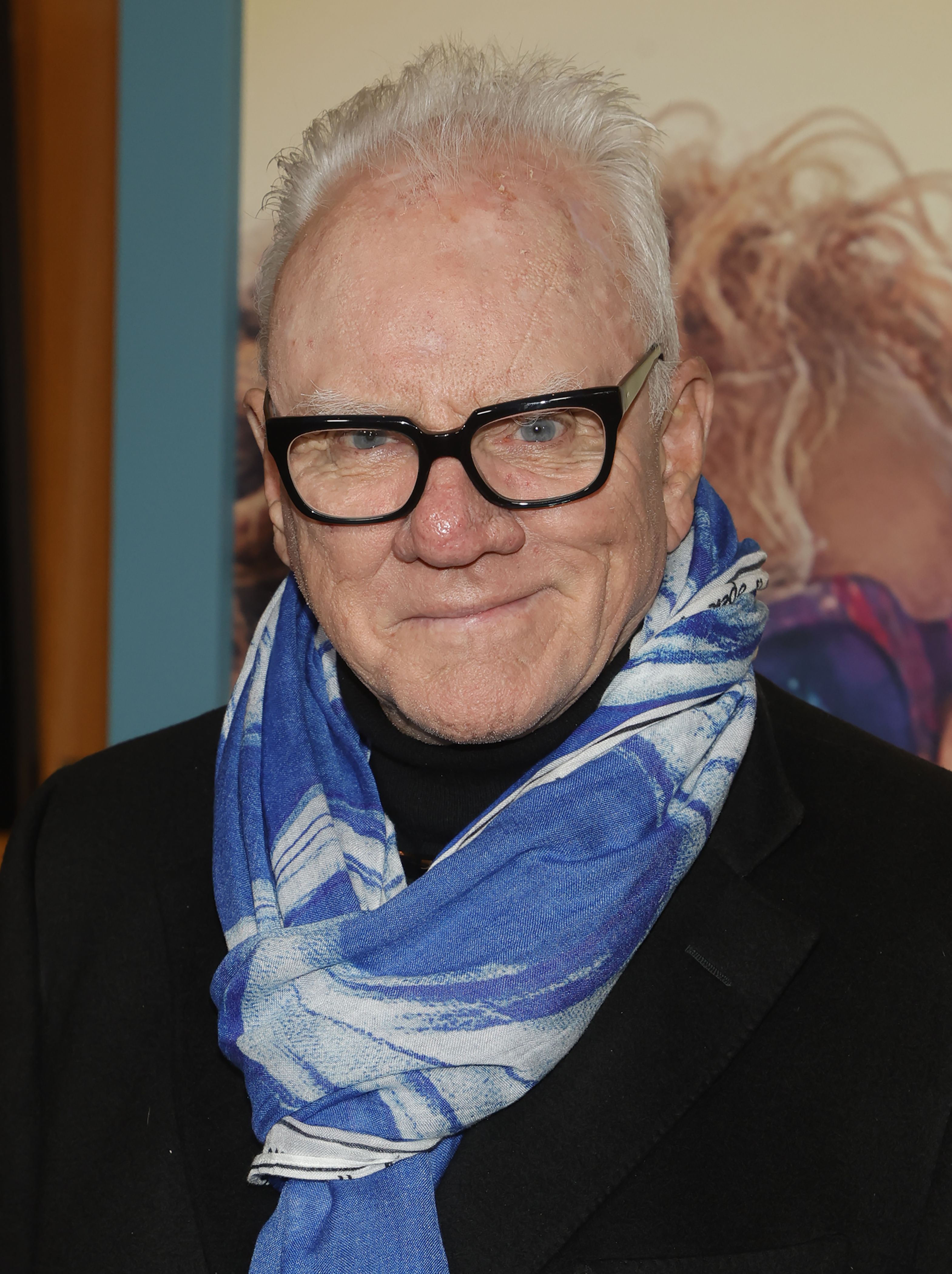 Headshot Of Malcolm McDowell