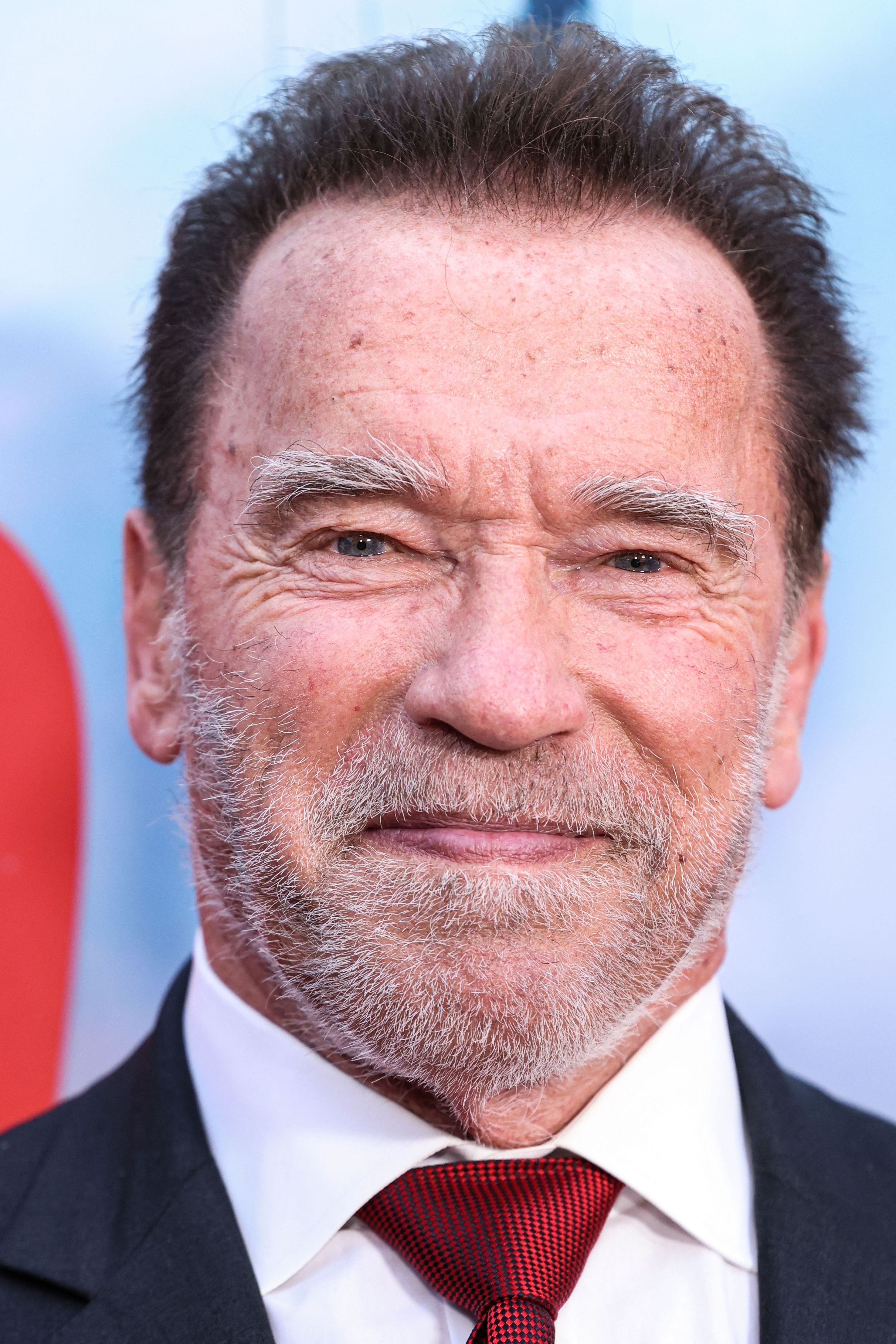 Headshot Of Arnold Schwarzenegger In The Los Angeles Premiere Of Netflix's 'FUBAR' Season 1 